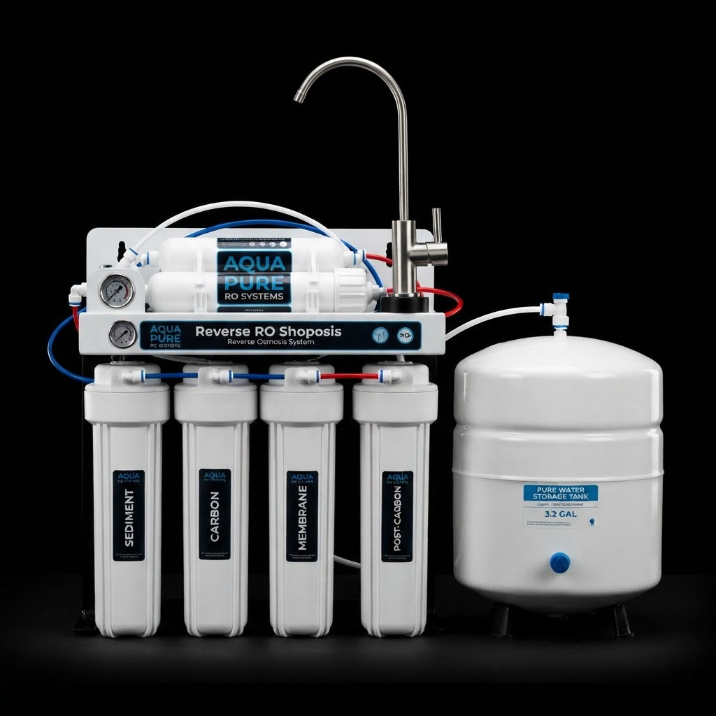 Puragain Water reverse osmosis filtration system
